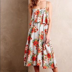 Anthropologie Poppy Field Dress